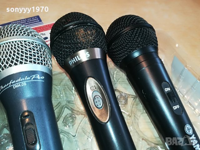 wharfedale philips behringer shure yamaha-profi mic, снимка 18 - Микрофони - 28621731