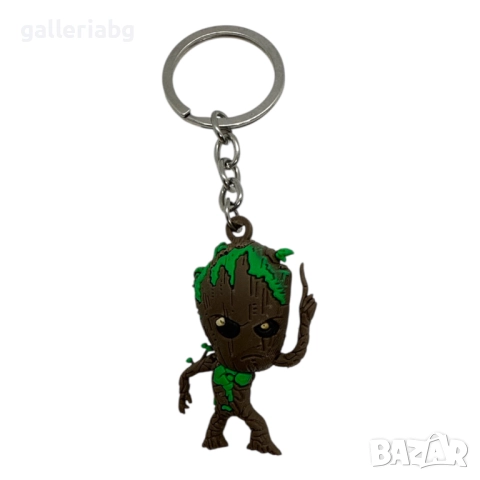 Гумен анимиран ключодържател на Грут (Groot - Marvel)