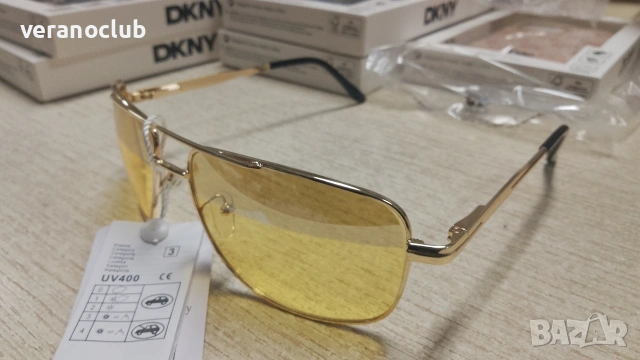 Жълти слънчеви очила , снимка 3 - Слънчеви и диоптрични очила - 53407094