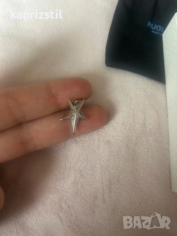 Mugler / Angel обици , снимка 10 - Обеци - 53509463
