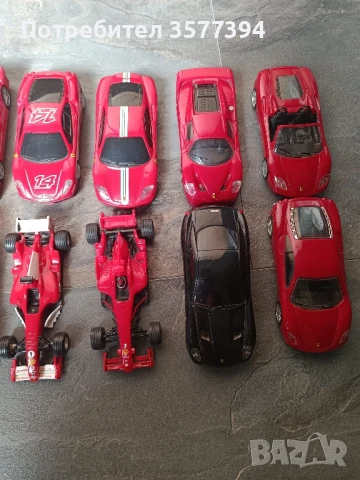 Колички Ферари Шел -14 броя, снимка 3 - Колекции - 51060264