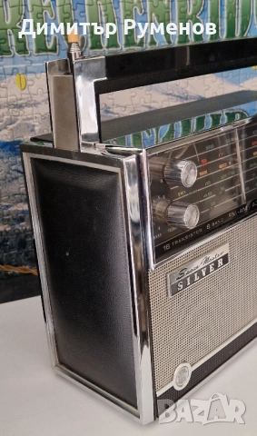 Радио/транзистор Silver 17AF-29D, снимка 4 - Радиокасетофони, транзистори - 52509178