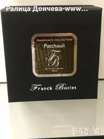 ПАРФЮМ -FRANCK BOCLET-PATCHOULI, снимка 1 - Мъжки парфюми - 33029822
