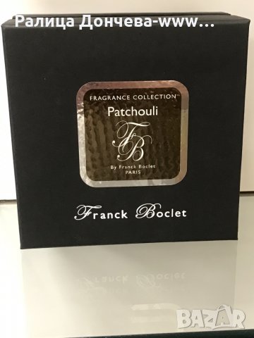 ПАРФЮМ -FRANCK BOCLET-PATCHOULI