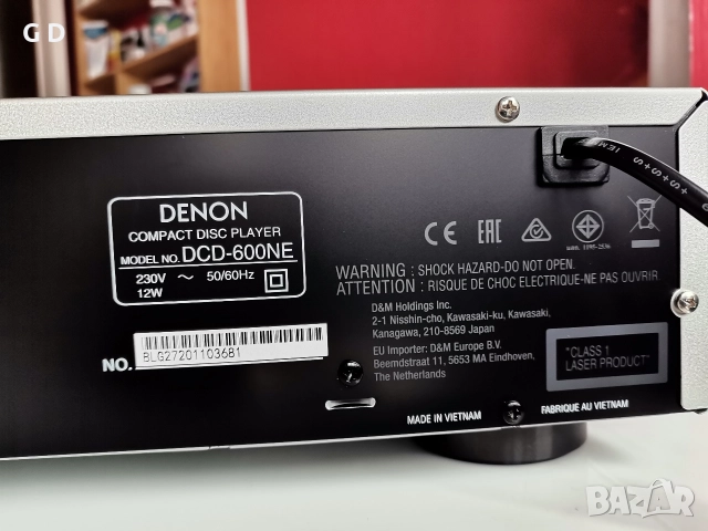 DENON DCD- 600NE, снимка 5 - Ресийвъри, усилватели, смесителни пултове - 52800454