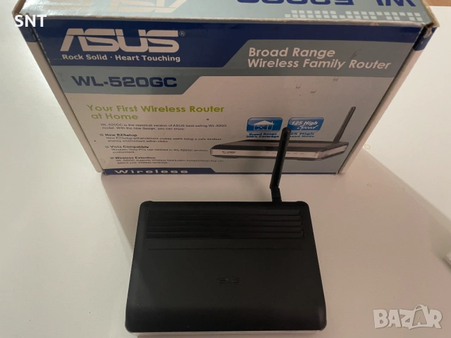 Рутер ASUS WL-520GC High Speed, снимка 3 - Рутери - 49183071