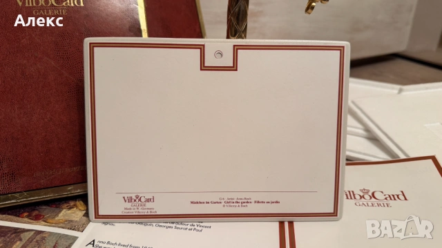 Villeroy & Boch–Комплект Керамични плочи по картини на Анна Бош/ 1848г– 1936г/, снимка 5 - Антикварни и старинни предмети - 53058688