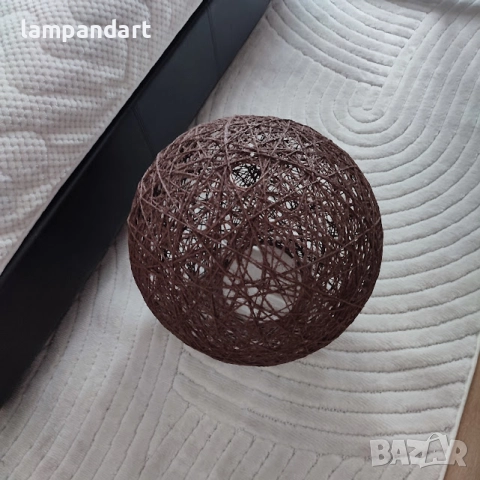 Абажур Сфера Паяжина, снимка 3 - Лампи за таван - 52588873