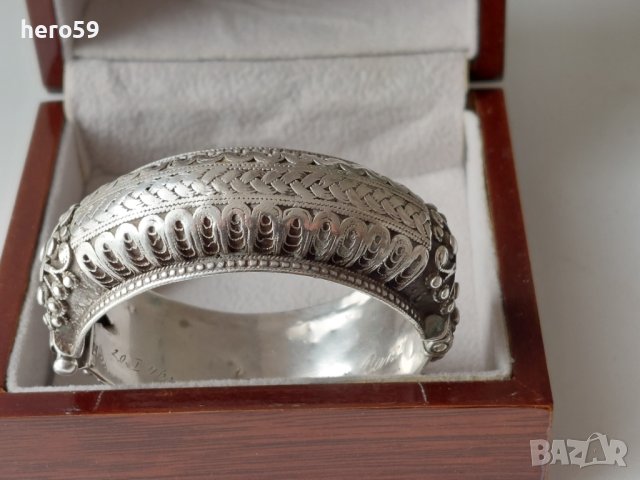 Авторска Руска сребърна 84 гривна/сребро 84 сребърни сребърно, снимка 1 - Гривни - 40681055
