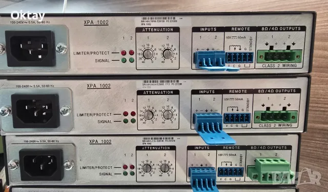 Extron XPA1002 - усилвател 2x100W, снимка 3 - Ресийвъри, усилватели, смесителни пултове - 49851677