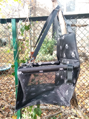 Пътна кошница за транспортиране на домашни любимци, снимка 2 - Други стоки за животни - 52441167