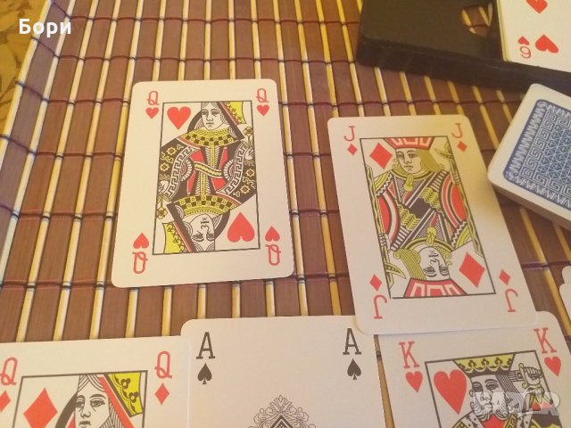 Нови Гръцки карти 2 тестета 100% пластик, снимка 8 - Карти за игра - 28114975