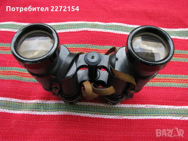 Метален бинокъл 8,5 х 40, снимка 3 - Антикварни и старинни предмети - 32209587