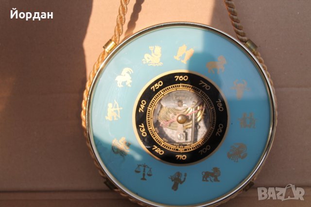 Немски барометър със зодии, снимка 5 - Колекции - 39663518