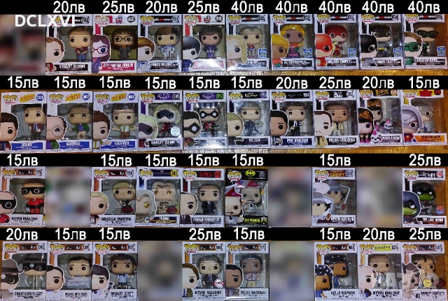 Колекция от Funko Pop - Big Bang Theory, Marvel, DC, The Office