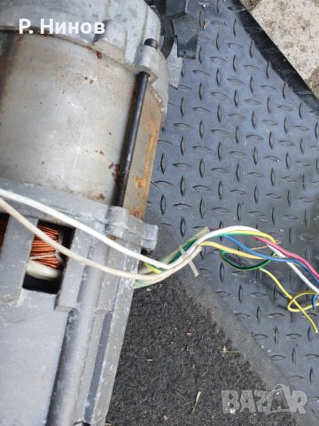 Монофазен ел.двигател 40 оборота 3 киловата, снимка 4 - Електродвигатели - 43218525