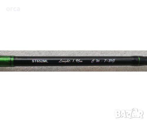 🎣 Байткастинг въдица OSAKO BAITCAST STRIKE 1.95 м 7–21 г, снимка 3 - Въдици - 35225062