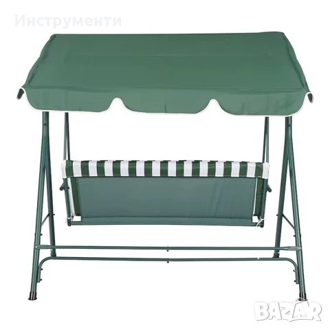 3-местна Водоустройчива Градинска Люлка със сенник до 240кг, снимка 4 - Други стоки за дома - 50996124