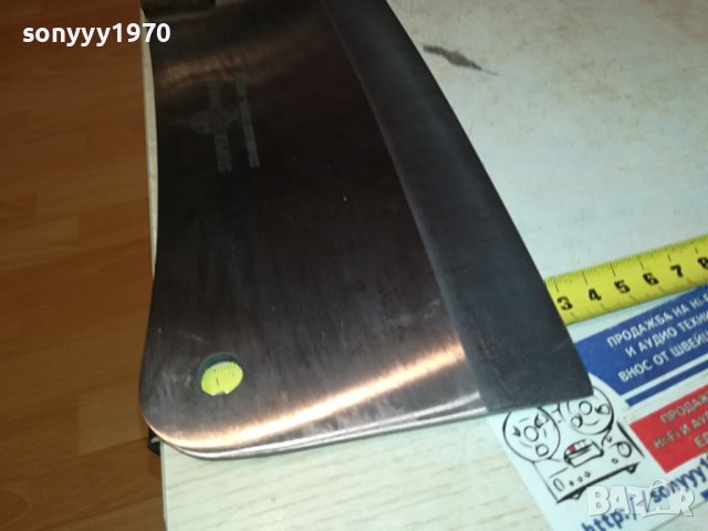 JAPAN-МАСИВЕН САТЪР-ЯК ГОЛЯМ ТЕЖЪК 1001241745, снимка 6 - Антикварни и старинни предмети - 43748015