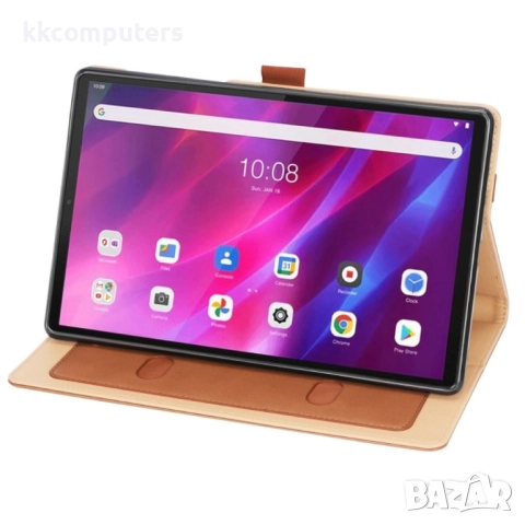 Lenovo Tab K10 / M10 Plus 10.3 Кожен Калъф и Протектор, снимка 7 - Калъфи, кейсове - 52989632