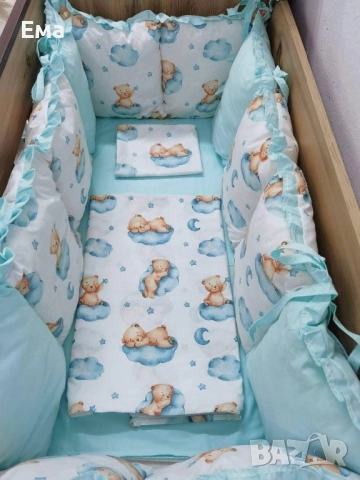 Обиколници за бебешко легло, снимка 3 - Спално бельо и завивки - 51881269