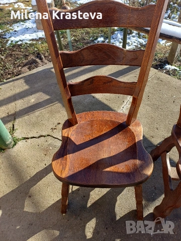 Дърво 2 стола за 40 евро , снимка 3 - Столове - 53163868