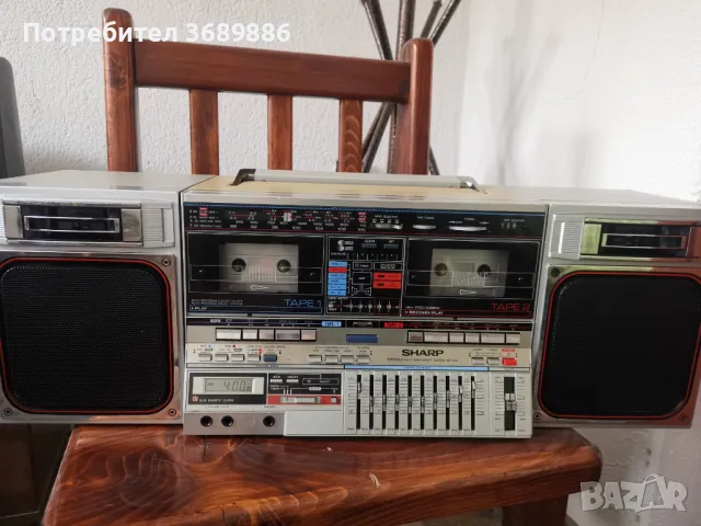 SHARP GF-800Z(S) , снимка 4 - Радиокасетофони, транзистори - 44865574