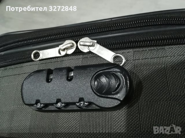 Куфар с колелца и телескопична дръжка , снимка 6 - Куфари - 43105316