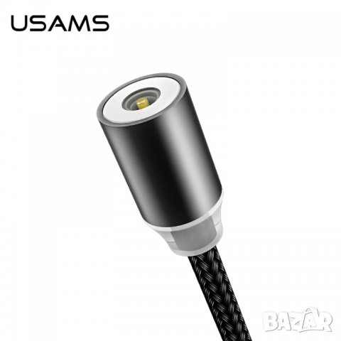 Магнитен USB кабел US-SJ293 Type-C U-sure, снимка 3 - USB кабели - 26379279