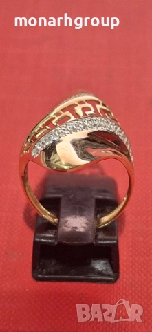 Златен пръстен, снимка 5 - Пръстени - 52356147