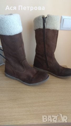Велурени ботуши номер 37 , снимка 3 - Детски боти и ботуши - 26596518