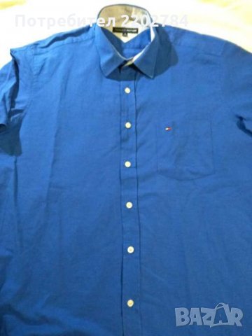 Две мъжки ризи Tommi Hilfiger,риза, снимка 1 - Ризи - 28184819