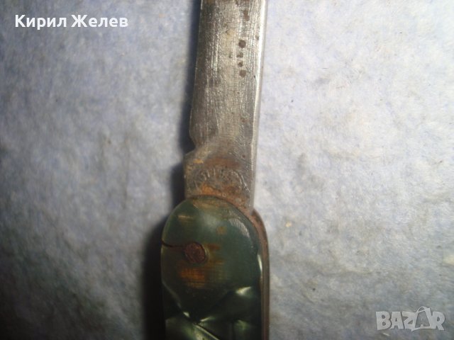 СТАРО КОЛЕКЦИОНЕРСКО КОМБИНИРАНО ДЖОБНО НОЖЧЕ с МАРКИРОВКА 30875, снимка 10 - Колекции - 37901287