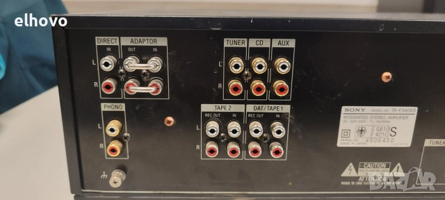 Стерео усилвател Sony TA-F590ES, снимка 8 - Ресийвъри, усилватели, смесителни пултове - 53030538