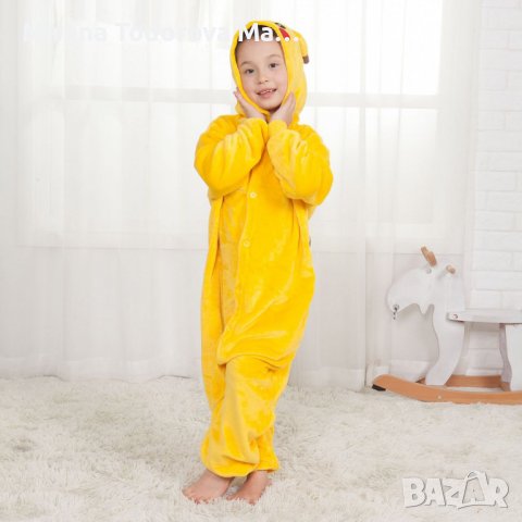 Пижама пикачу  покемон косплей, снимка 3 - Детски пижами - 38357948