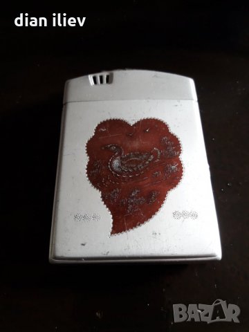 Стара бензинова запалка, снимка 3 - Колекции - 27592528