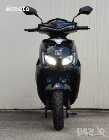 	Електрически скутер с елегантен дизайн модел ZG-S-2000W в черен цвят, снимка 8 - Мотоциклети и мототехника - 43966605
