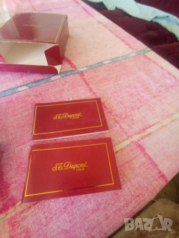Запалка S.T. Dupont, снимка 4 - Други ценни предмети - 52540644