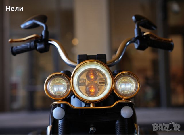 Акумулаторен MOTOR ТУРБО 12V батерия,MP3 плейър, с меки гуми с Кожена седалка, снимка 10 - Детски велосипеди, триколки и коли - 43684087