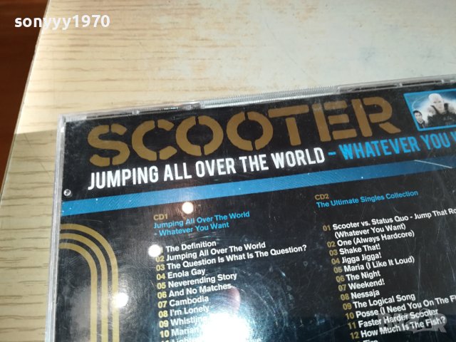 SCOOTER CD X2 ВНОС GERMANY 1011231618, снимка 8 - CD дискове - 42936818