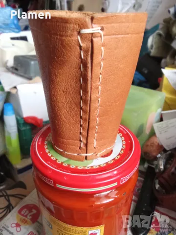 Кожена чаша за зарове, снимка 1