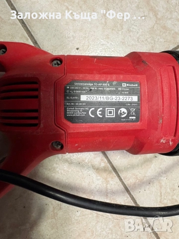 Саблен трион Einhell , снимка 4 - Триони и циркуляри - 53532166