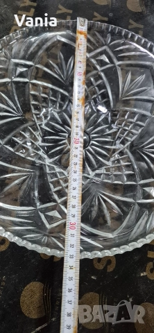 Кристална фруктиера, снимка 2 - Аксесоари за кухня - 52677651