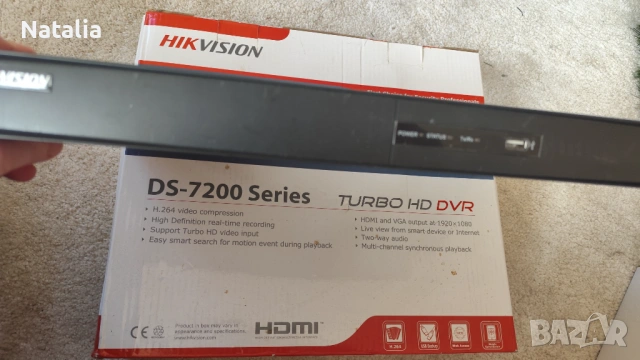 Цифров видеорекордер с хард диск модел DS-7216HWI-SH, снимка 2 - HD камери - 53400729