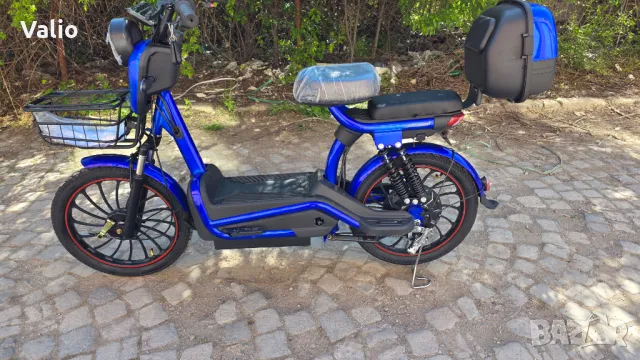 Мотопед електрически 1200W,60V,20" гуми , снимка 1