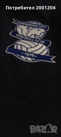 Оригинална Футболна ветровка на Birmingham - Diadora, снимка 4 - Спортни дрехи, екипи - 37961332