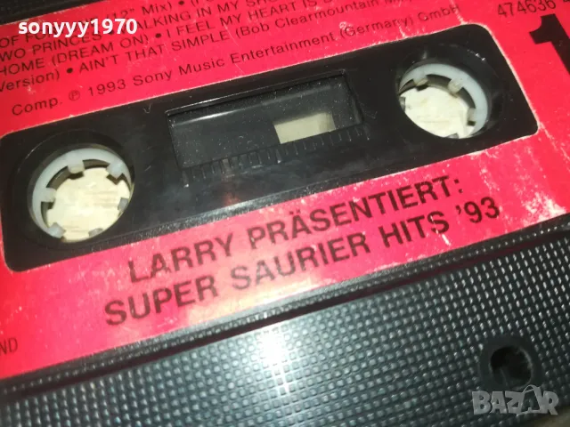LARRY SUPER HITS 93 COLUMBIA-MADE IN HOLLAND 2909241857, снимка 15 - Аудио касети - 47397869