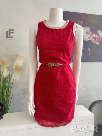 Рокля LFS Glam Season Red  , снимка 3 - Рокли - 50434762