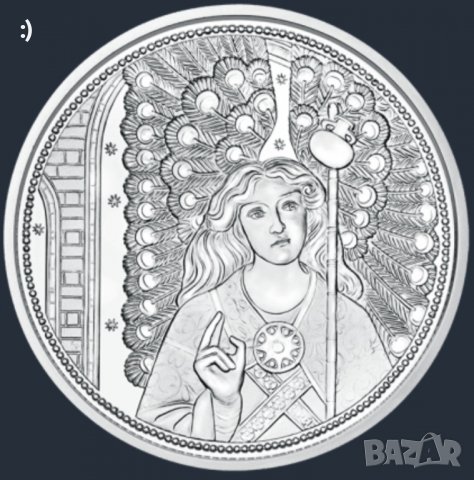 Сребърна монета "Рафаел - Архангелът-лечител", снимка 6 - Коледни подаръци - 39061094