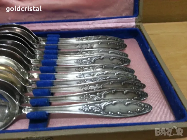 стари руски прибори за хранене лъжици мнц , снимка 5 - Антикварни и старинни предмети - 47476075